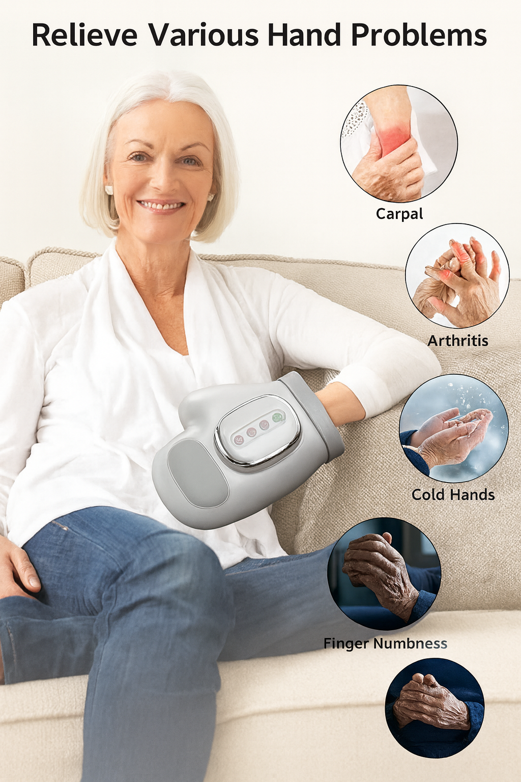 FlexiVibe™ Smart Hand Massager